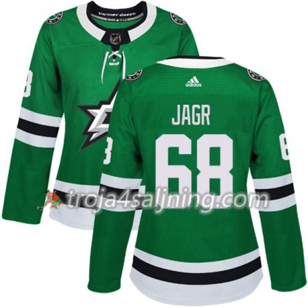 Dallas Stars tröja Jaromir Jagr 68 Adidas 2017-2018 Kelly Grön Authentic - Dame NHL Tröjor Dallas Stars tröja Jaromir Jagr 68 Adidas 2017-2018 Kelly Grön Authentic - Dame NHL Tröjor